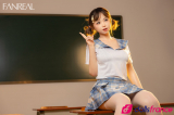 Mo love doll silicone étudiante chinoise à gros seins 155cm F-cup FanReal