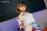 Mo love doll silicone étudiante chinoise à gros seins 155cm F-cup FanReal