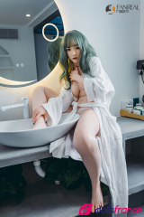 Qian Sex doll asiatique candide 158cm bonnet B FanReal