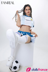 Vanessa la sexdoll silicone footballeuse sexy 168cm bonnet F FanReal