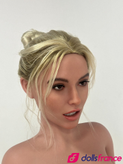 Eléonore sexdoll silicone réaliste blonde 163cm E-cup Zelex SLE
