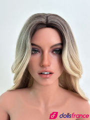 Lina poupée silicone réaliste blonde coquine 153cm B-cup Zelex SLE