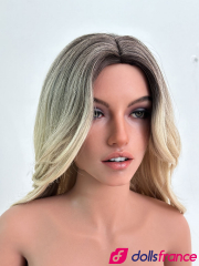 Lina poupée silicone réaliste blonde coquine 153cm B-cup Zelex SLE
