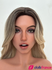 Poupée silicone Lina la belle blonde 163cm E-cup Zelex SLE
