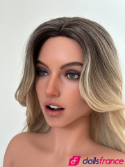 Poupée silicone Lina la belle blonde 163cm E-cup Zelex SLE