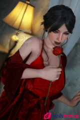 Poupée d'amour brunette Felicia l'obsédée sexuelle 157cm H-cup SEDoll