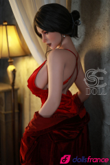 Poupée d'amour brunette Felicia l'obsédée sexuelle 157cm H-cup SEDoll