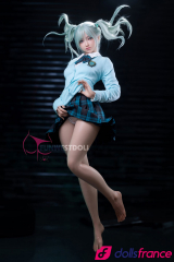 Poupée sexuelle en silicone Amy la chanteuse K-POP en stock EU 159cm A-cup FunWestDoll