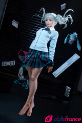 Poupée sexuelle en silicone Amy la chanteuse K-POP en stock EU 159cm A-cup FunWestDoll