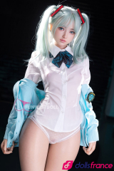 Poupée sexuelle en silicone Amy la chanteuse K-POP en stock EU 159cm A-cup FunWestDoll
