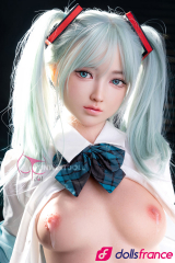 Poupée sexuelle en silicone Amy la chanteuse K-POP en stock EU 159cm A-cup FunWestDoll