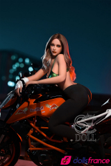 Hannah poupée sexuelle asiatique motarde 161cm F-cup SEDoll