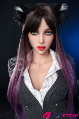 Maggie poupée d'amour Catwoman brune érotique 168cm F-cup SEDoll
