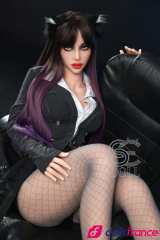 Maggie poupée d'amour Catwoman brune érotique 168cm F-cup SEDoll