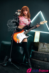 Alba poupée réelle rockeuse guitariste 161cm F-cup SEDoll