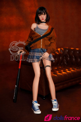 Avery jeune poupée sexuelle skinny brune 166cm C-cup SEDoll