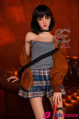 Avery jeune poupée sexuelle skinny brune 166cm C-cup SEDoll