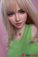 Annika la poupée sexuelle Ukrainienne blonde 161cm Bonnet E SEdoll