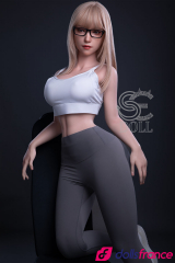 Queena sexdoll silicone prof de fitness à gros seins 161cm Bonnet E SEdoll