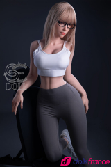 Queena sexdoll silicone prof de fitness à gros seins 161cm Bonnet E SEdoll