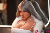 Torso sexuel Bianca aux cheveux argentés 86cm en stock EU FireDoll