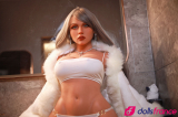 Torso sexuel Bianca aux cheveux argentés 86cm en stock EU FireDoll