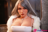 Torso sexuel Bianca aux cheveux argentés 86cm en stock EU FireDoll