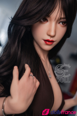 Queena ravissante poupée d'amour brunette sodomisable 165cm Bonnet C SEdoll