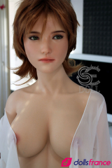 Queena sexdoll réelle en silicone bourgeoise rousse 165cm Bonnet C SEdoll