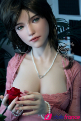 Queena sexdoll réelle en silicone bourgeoise rousse 165cm Bonnet C SEdoll