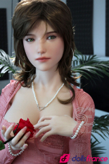 Queena sexdoll réelle en silicone bourgeoise rousse 165cm Bonnet C SEdoll