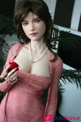 Queena sexdoll réelle en silicone bourgeoise rousse 165cm Bonnet C SEdoll
