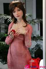 Queena sexdoll réelle en silicone bourgeoise rousse 165cm Bonnet C SEdoll