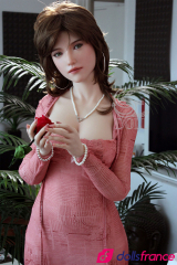 Queena sexdoll réelle en silicone bourgeoise rousse 165cm Bonnet C SEdoll