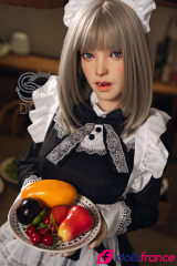 Vicky la lovedoll réaliste en silicone jeune femme de ménage 161cm Bonnet E SEdoll
