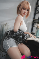 Bridget poupée d'amour réaliste asiatique rousse 161cm Bonnet E SEdoll