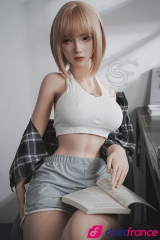 Bridget poupée d'amour réaliste asiatique rousse 161cm Bonnet E SEdoll
