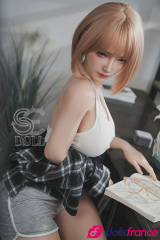 Bridget poupée d'amour réaliste asiatique rousse 161cm Bonnet E SEdoll