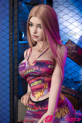 Vicky real doll silicone rousse platine au corps de rêve 161cm Bonnet E SEdoll