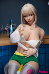 Jenny sex doll silicone beautée blonde bien gaulée 167cm Bonnet E SEdoll