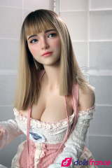 Sex doll silicone Annika la jeune fille coquette aux yeux bleus 161cm Bonnet E SEdoll