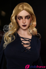 Sexdoll silicone réaliste Xena la gothique à gros seins 167cm Bonnet E SEdoll