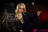 Sexdoll silicone réaliste Xena la gothique à gros seins 167cm Bonnet E SEdoll