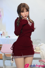 Winola jeune étudiante poupée réelle silicone 161cm Bonnet E SEdoll