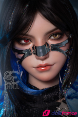 Sex doll en silicone Hentai brune à gros nichons Bridget 161cm Bonnet E SEdoll