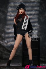 Maggie love doll silicone sexy DJ rousse 163cm Bonnet C SEdoll