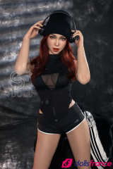 Maggie love doll silicone sexy DJ rousse 163cm Bonnet C SEdoll