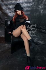 Maggie love doll silicone sexy DJ rousse 163cm Bonnet C SEdoll