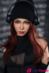 Maggie love doll silicone sexy DJ rousse 163cm Bonnet C SEdoll