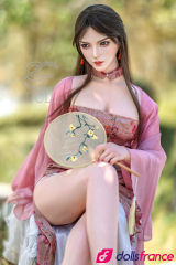 Real doll silicone Bridget princesse chinoise aux yeux bleus 163cm Bonnet C SEdoll